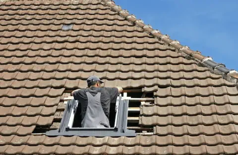 Pose de velux - Les Contamines-Montjoie